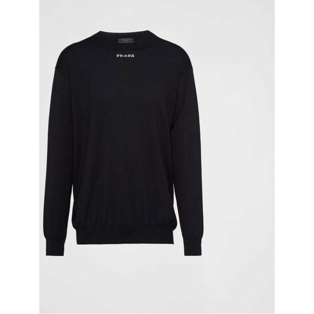 Cashmere Logo Knit